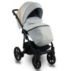 Коляска Bexa IDEAL 2в1, Серый+рыжая кожа