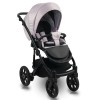 Коляска Bexa IDEAL 2в1, Светло-розовый+серая кожа