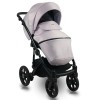 Коляска Bexa IDEAL 2в1, Светло-розовый+серая кожа