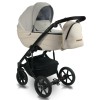 Коляска Bexa IDEAL 2в1, Бежевый+бежевая кожа