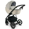 Коляска Bexa IDEAL 2в1, Бежевый+бежевая кожа