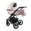 Коляска Bexa AIR 2в1, Светло-розовая кожа+светло-розовый
