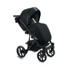 Коляска Bexa AIR 2в1, Черная кожа+золотой