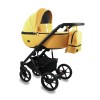 Коляска Bexa AIR 2в1, Желтая кожа + желтый