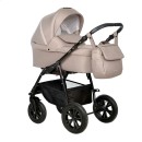 Коляска Indigo CHARLOTTE Mono 2в1, Бежевый + бежевая кожа