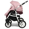 Коляска Smile Line SERENADE 20 F 3в1 Se 24 Баклажан+т.розовый