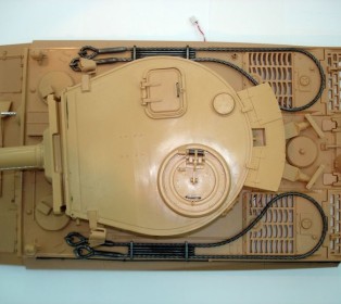 Башня из пластика для Tiger 1