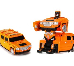 Р/У трансформер MZ Hummer H2 2829X 1/24 ездит по стенам