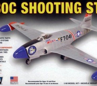 Склеиваемая модель Hawk Lindberg 1/48 F-80 C Shooting Star