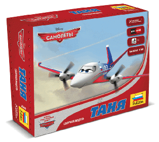 Сборная модель "Самолёты" Таня, 1/100