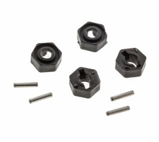 Гайка колесная шестигранная 1.5x10.2x8 мм, 4шт.