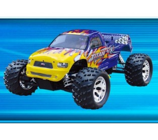 Кузов для 1/5, 28СС, 4WD, желто-голубой
