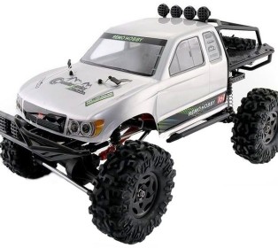 Радиоуправляемый краулер Remo Hobby Trial Rigs Truck (серебристый) 4WD 2.4G 1/10 RTR