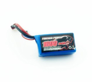 Аккумулятор Li-Po 1600mAh, 7,4V, T-plug для Remo Hobby 1/16