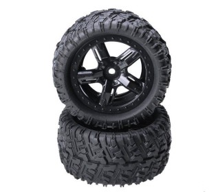 Колеса в сборе для монстра Remo Hobby RM1631 1/16