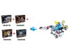 Конструктор CaDA Technic звездный отряд, соберите звездный корабль с C54001W+02W+04W (83 детали)
