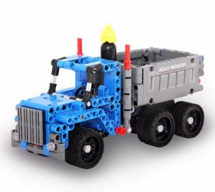 Конструктор CaDA Technic самосвал совместим с C52012W, инерционный (301 деталь)