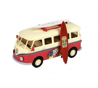 Собранная деревянная модель автомобиля Artesania Latina SURFER'S VAN BUILT