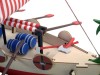 Собранная деревянная модель корабля Artesania Latina DRAKKAR (VIKING BOAT) BUILT