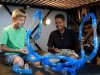 Р/У трек гоночный в трубе 022-5 Chariots Speed Pipes (светится в темноте) 16 деталей