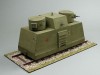 Сборная картонная модель Shipyard бронедрезина Leningrad(№43), 1/25