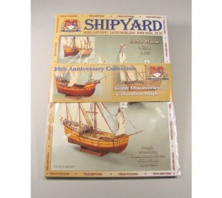 Набор сборных картонных моделей Shipyard Великие открытия колумба (№64,№65), 1/96