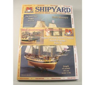 Набор сборных картонных моделей Shipyard Паруса 18 века-Северная Европа (ч 2) (№50, №51, №66), 1/96