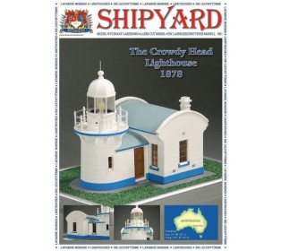 Сборная картонная модель Shipyard маяк Lighthouse Crowdy Head (№1), 1/72