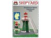 Сборная картонная модель Shipyard маяк Lighthouse Bunthauser Spitze (№24), 1/72
