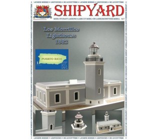 Сборная картонная модель Shipyard маяк Lighthouse Los Morrillos (№30), 1/72