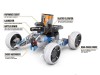Р/У боевая машина Universe Chariot, лазер, пульки, голубая, Ni-Mh и З/У, 2.4G