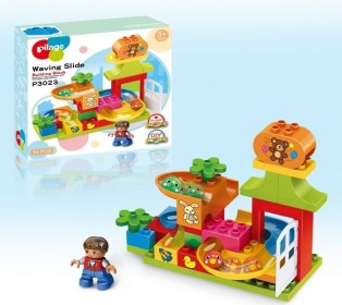 Конструктор Pilage Детские игрушки (34 детали), лабиринт с шариками