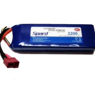 Аккумулятор Li-Po Spard 3200mAh, 11,1V, 25C, T‐plug