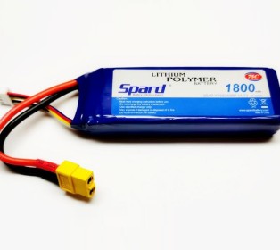 Аккумулятор Li-Po Spard 1800mAh, 11,1V, 75C, XT60