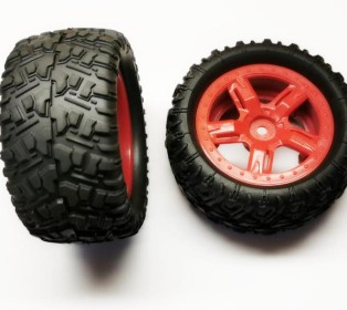 Колеса в сборе для монстра Remo Hobby 1/16, тюнинг