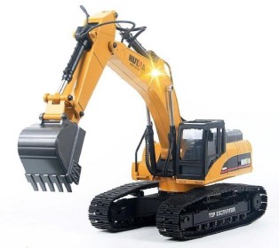 Радиоуправляемый экскаватор HUI NA TOYS 2.4G 23CH 1/14 RTR + Li-Po и З/У