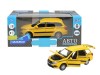 Машина "АВТОПАНОРАМА" LADA GRANTA CROSS "ТАКСИ", желтый, 1/24, свет, звук, в/к 24,5*12,5*10,5 см