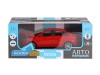 Машина "АВТОПАНОРАМА" LADA VESTA седан, 1/24,  красный, свет. звук. эффекты, в/к 24,5*12,5*10,5 см