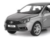 Машина "АВТОПАНОРАМА" LADA VESTA седан, 1/24,  серый, свет. звук. эффекты, в/к 24,5*12,5*10,5 см
