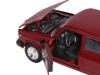 Машина "АВТОПАНОРАМА" ВАЗ 2107, 1/24, бордовый, инерция, в/к  24,5*12,5*10,5 см