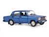 Машина "АВТОПАНОРАМА" ВАЗ 2107, 1/24, синий, инерция, в/к 24,5*12,5*10,5 см