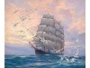Картина по номерам 30х30 Сопровождение (20 цветов)