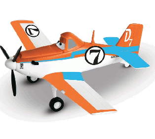 Сборная модель ZVEZDA "Самолёты" Дасти Полейполе, 1/100