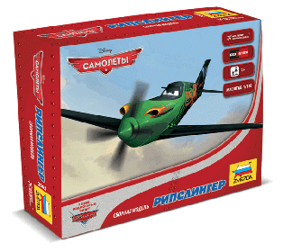 Сборная модель ZVEZDA "Самолёты" Рипслингерк, 1/100