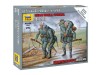 Сборные солдатики ZVEZDA Немецкие санитары, 1/72