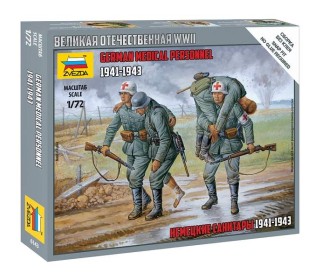 Сборные солдатики ZVEZDA Немецкие санитары, 1/72