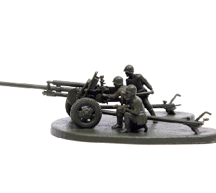 Сборные солдатики ZVEZDA Советская противотанковая пушка ЗИС-3, 1/72