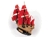 Сборная модель ZVEZDA Галеон "Секрет" (Алые паруса) (сборка без клея), 1/350
