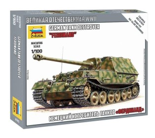 Сборная модель ZVEZDA Немецкая САУ "Фердининд", 1/100