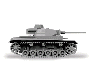 Сборная модель ZVEZDA Немецкий огнеметный танк Pz.Kfw III, 1/100